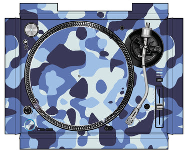 Pioneer DJ PLX 1000 Skin Camo Navy